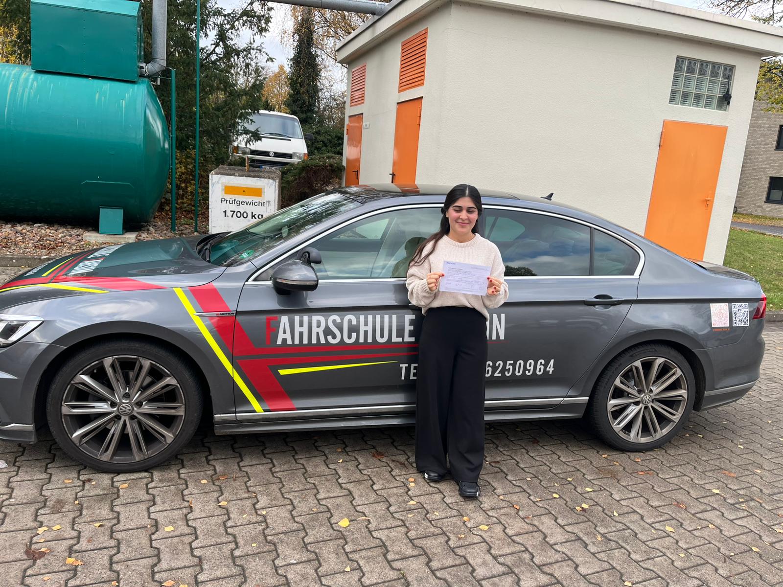 Gemeinsames Foto nach der Prüfung